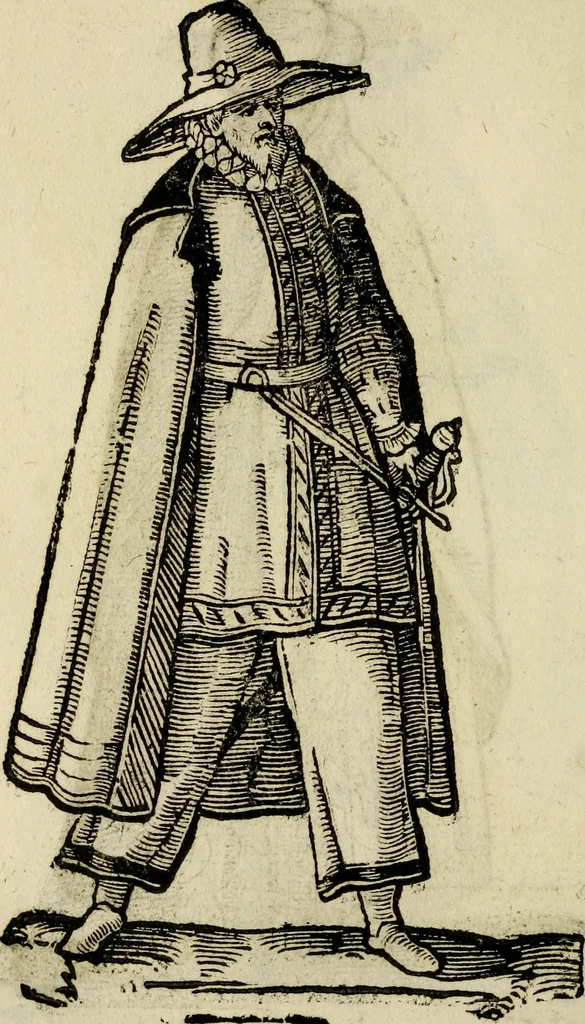 An illustration from Habiti antichi;, 1664, leaf 251