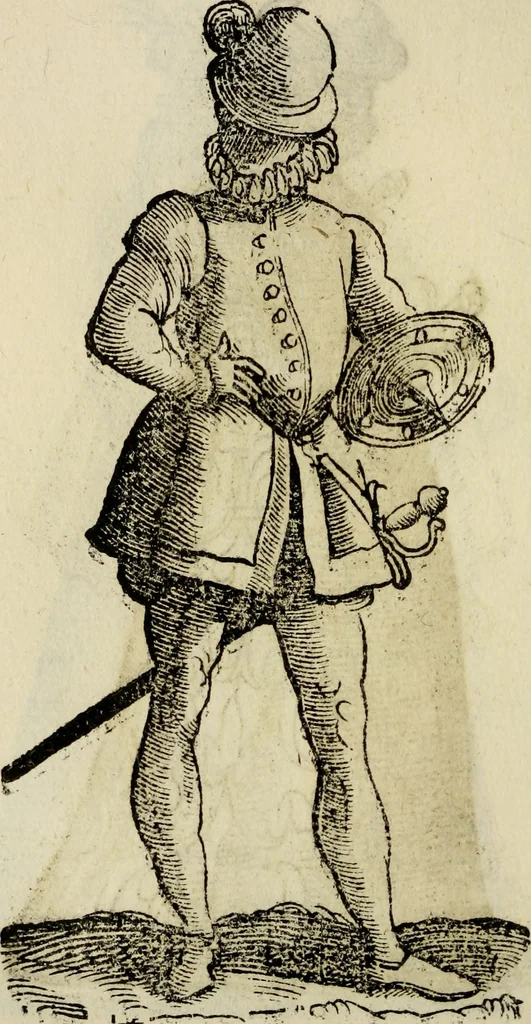 An illustration from Habiti antichi;, 1664, leaf 257