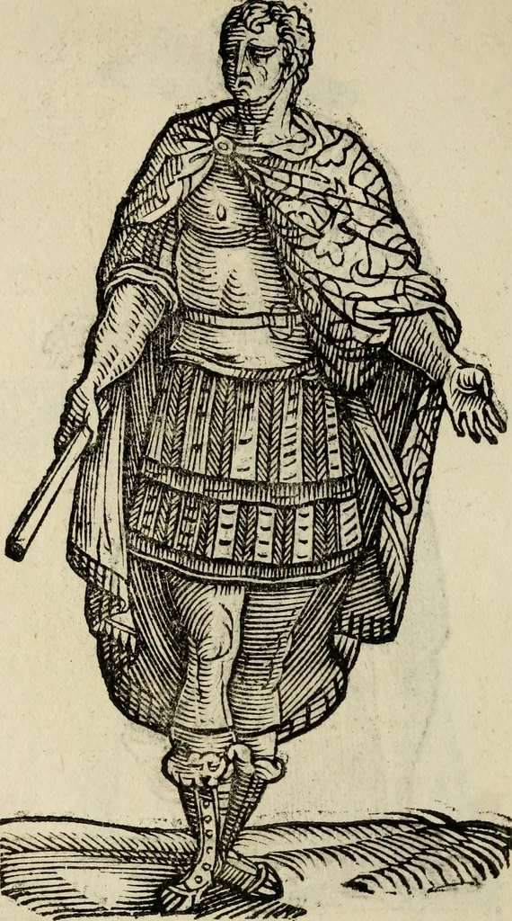 An illustration from Habiti antichi;, 1664, leaf 27