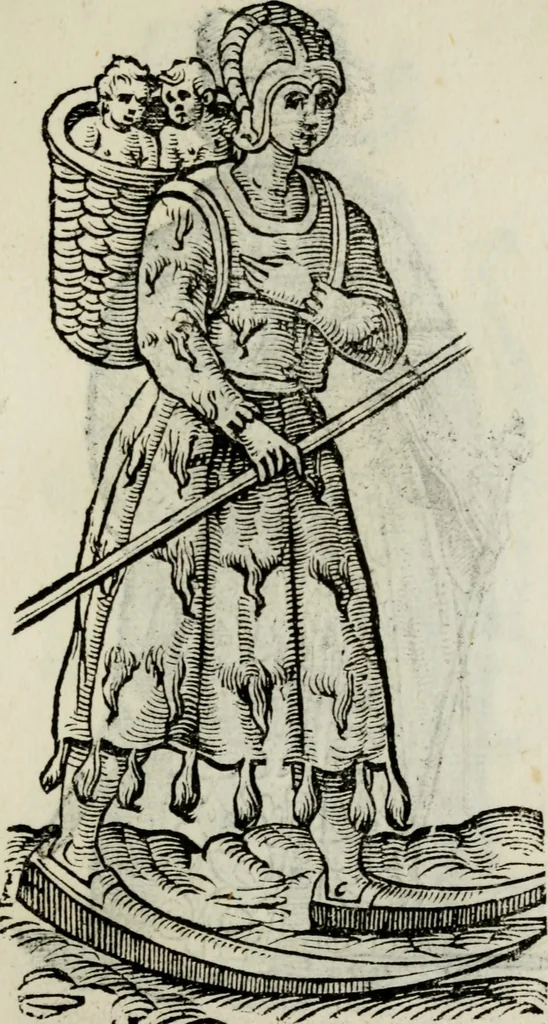 An illustration from Habiti antichi;, 1664, leaf 272