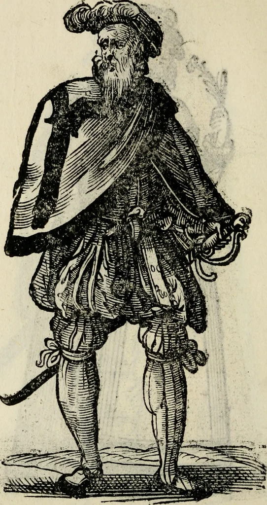 An illustration from Habiti antichi;, 1664, leaf 287