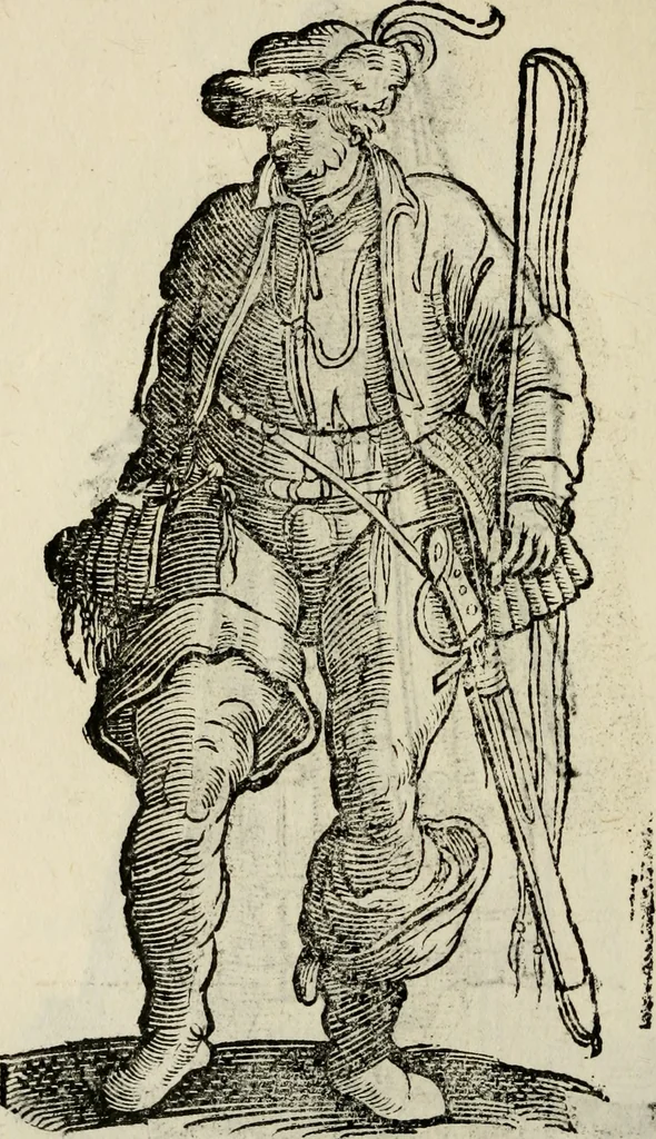 An illustration from Habiti antichi;, 1664, leaf 291