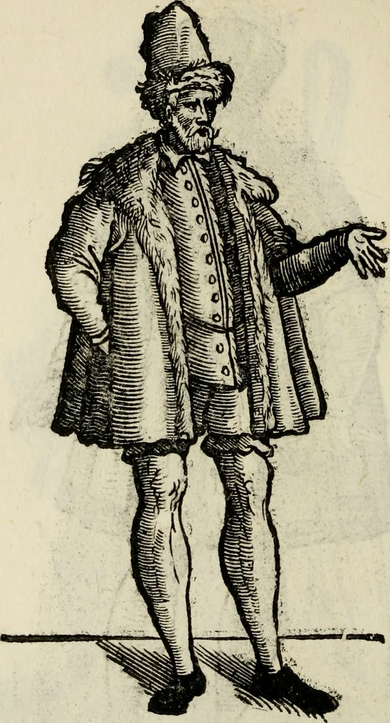 An illustration from Habiti antichi;, 1664, leaf 293