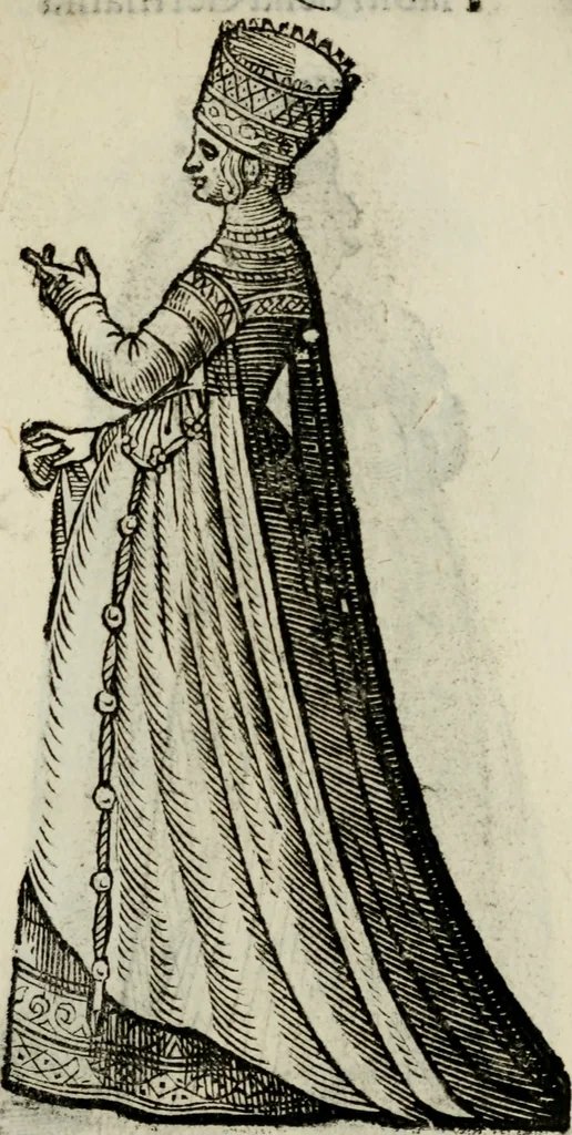 An illustration from Habiti antichi;, 1664, leaf 296