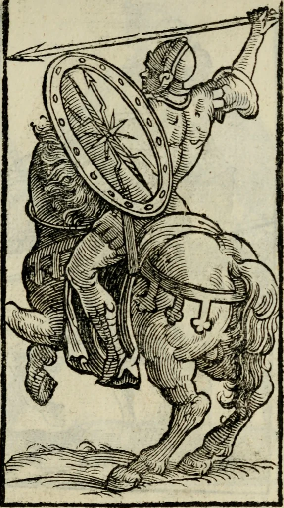An illustration from Habiti antichi;, 1664, leaf 30