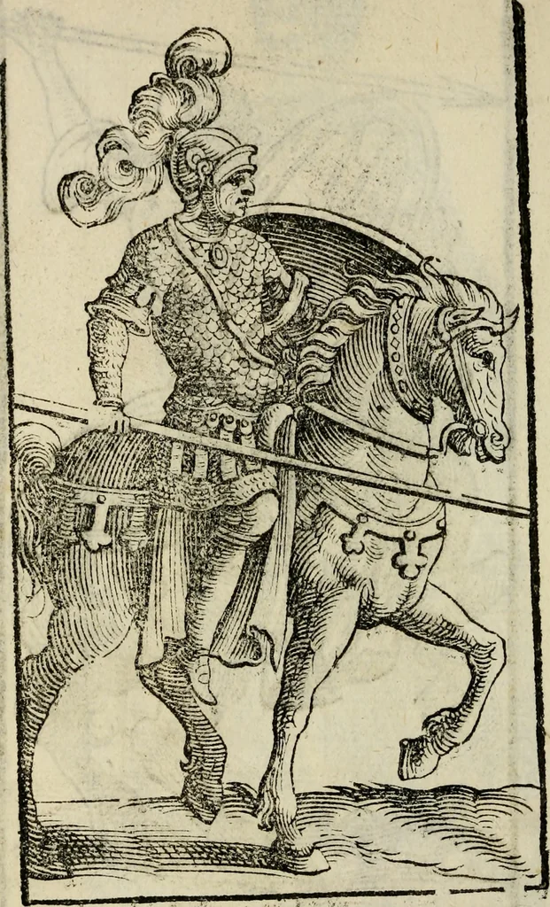 An illustration from Habiti antichi;, 1664, leaf 31