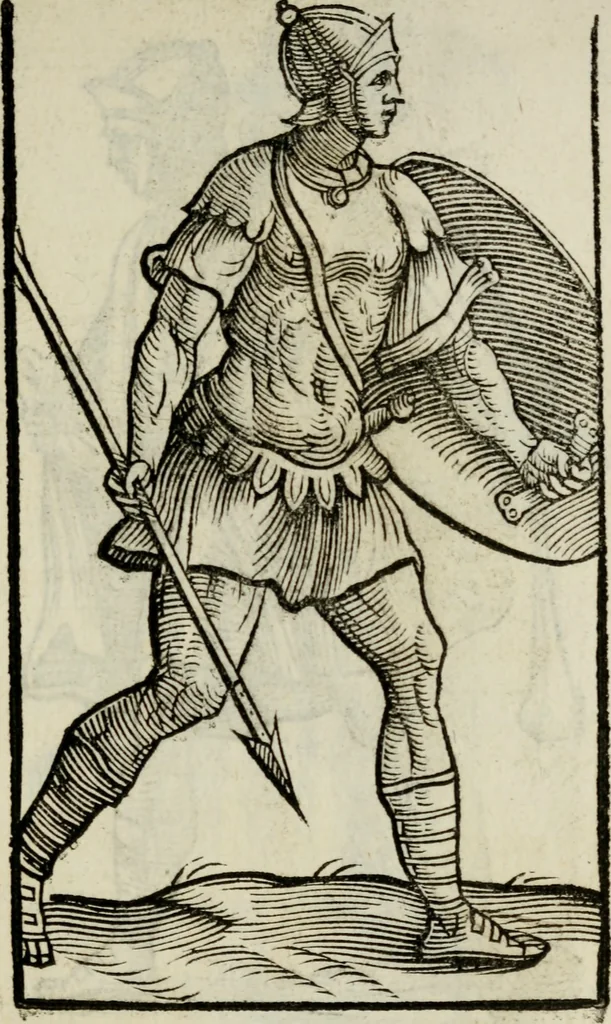 An illustration from Habiti antichi;, 1664, leaf 32