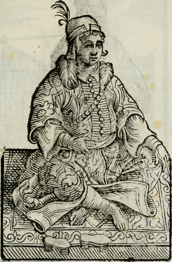 An illustration from Habiti antichi;, 1664, leaf 326