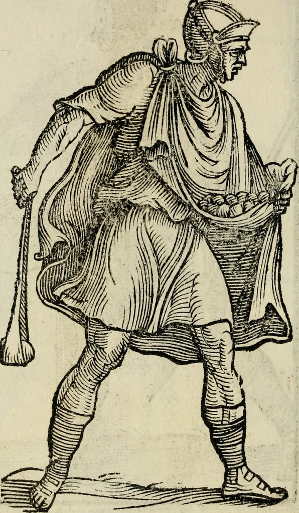 An illustration from Habiti antichi;, 1664, leaf 33