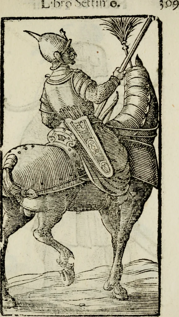 An illustration from Habiti antichi;, 1664, leaf 332