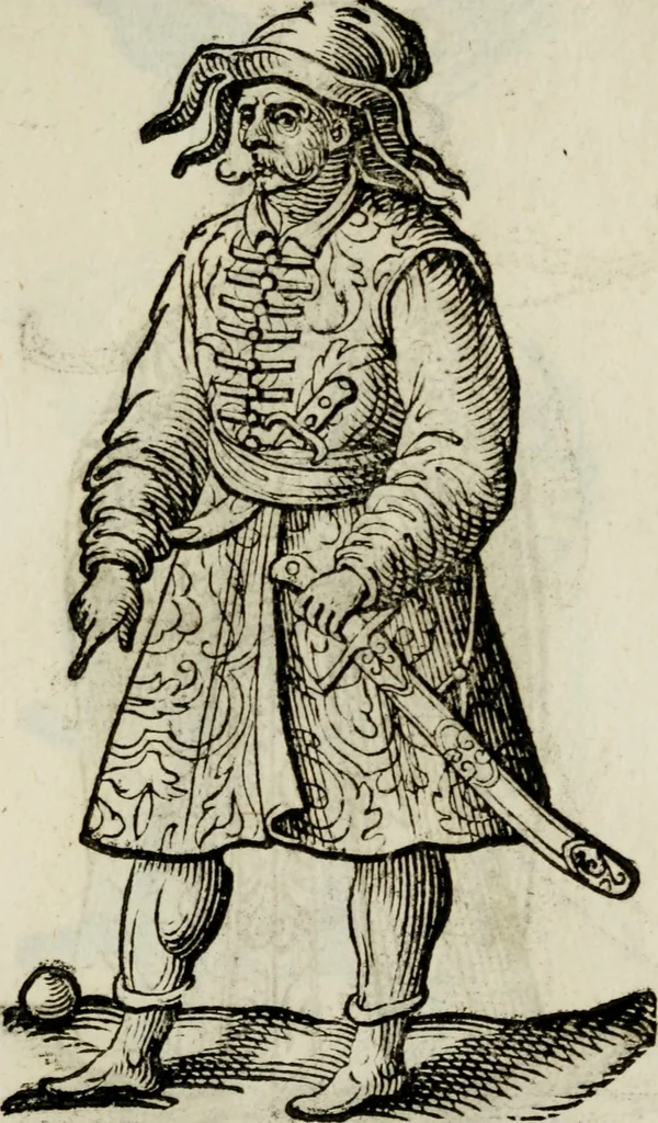 An illustration from Habiti antichi;, 1664, leaf 334