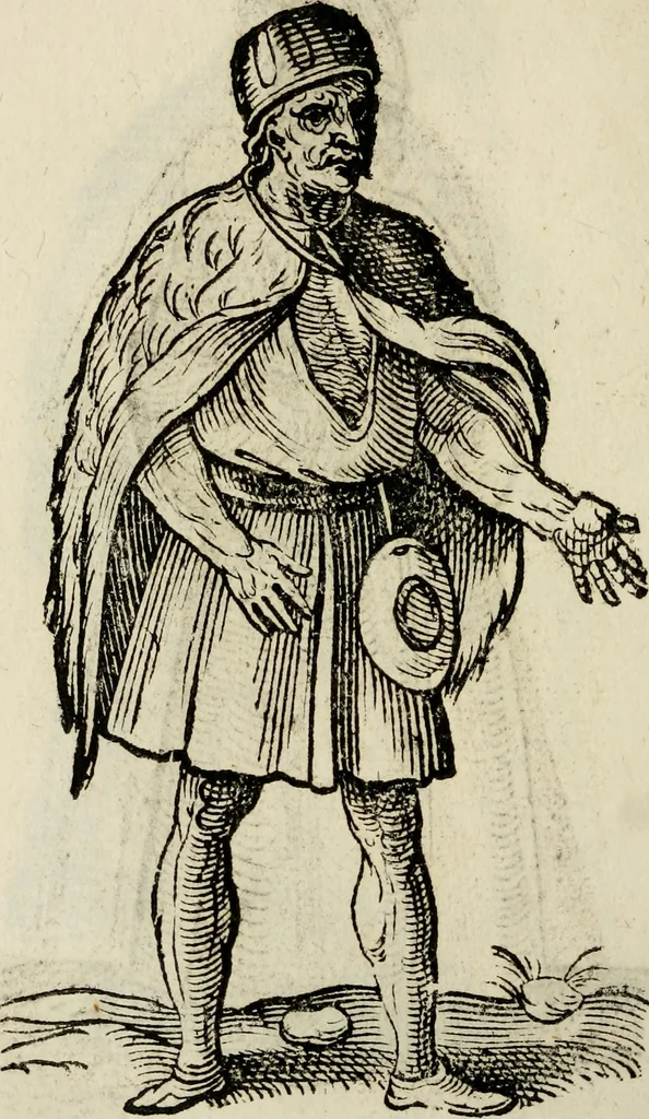 An illustration from Habiti antichi;, 1664, leaf 343