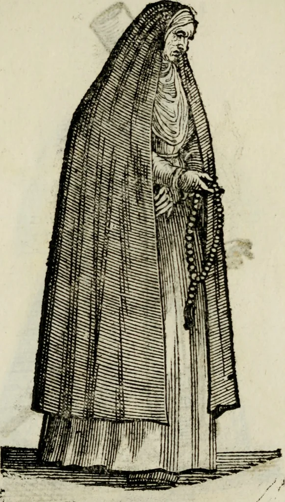An illustration from Habiti antichi;, 1664, leaf 348