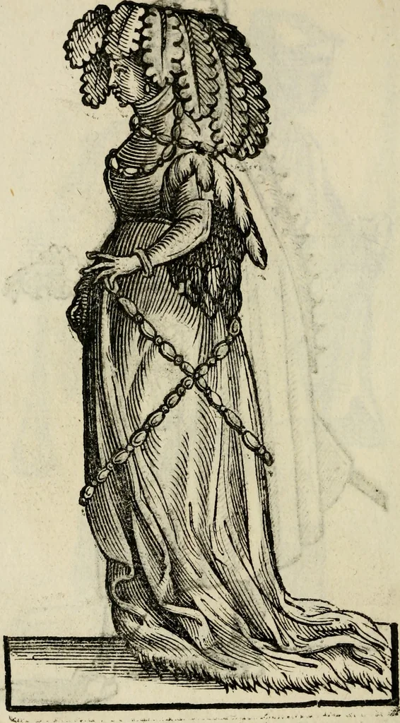 An illustration from Habiti antichi;, 1664, leaf 35