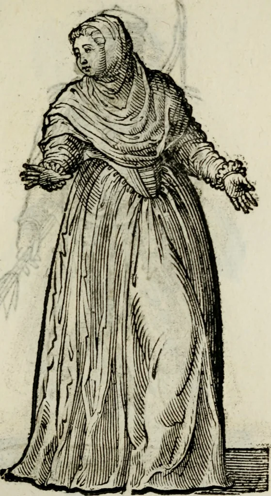 An illustration from Habiti antichi;, 1664, leaf 352