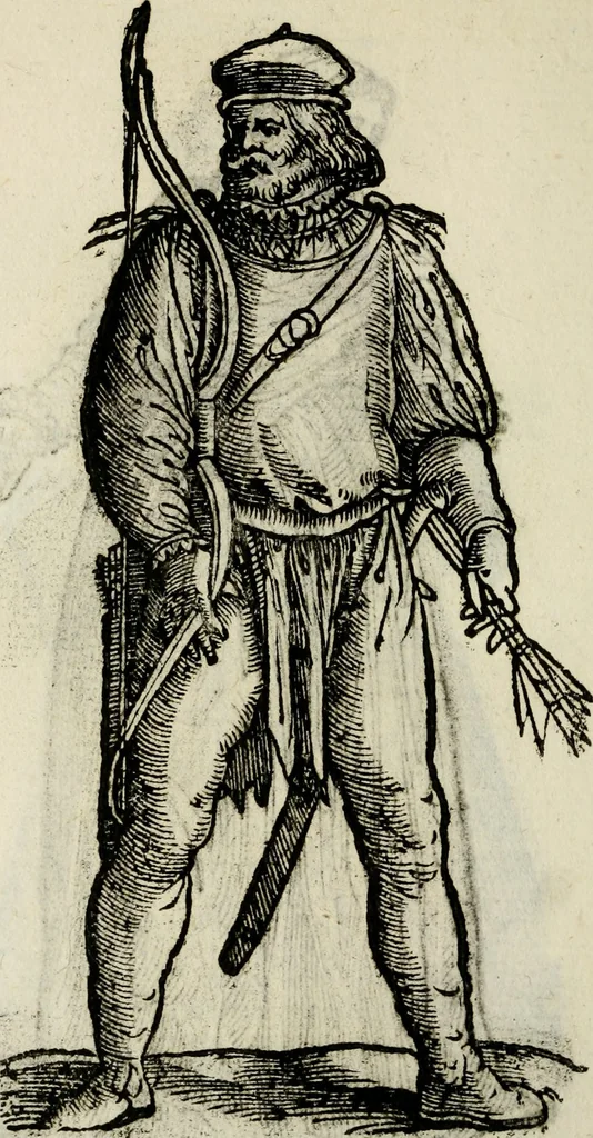 An illustration from Habiti antichi;, 1664, leaf 353