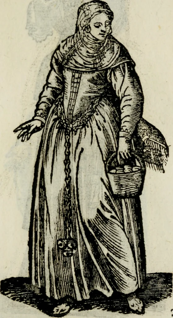 An illustration from Habiti antichi;, 1664, leaf 354