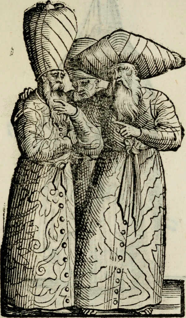 An illustration from Habiti antichi;, 1664, leaf 376