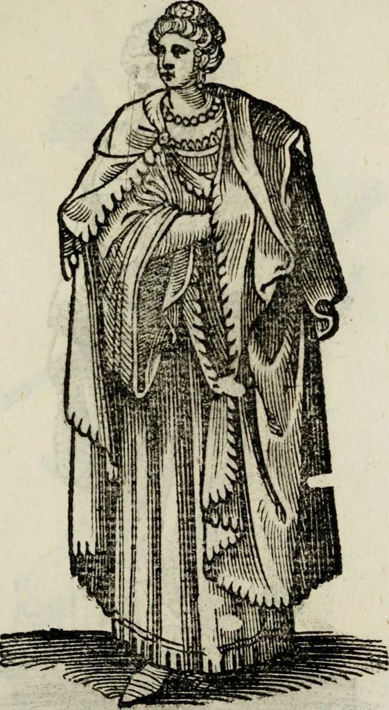 An illustration from Habiti antichi;, 1664, leaf 386