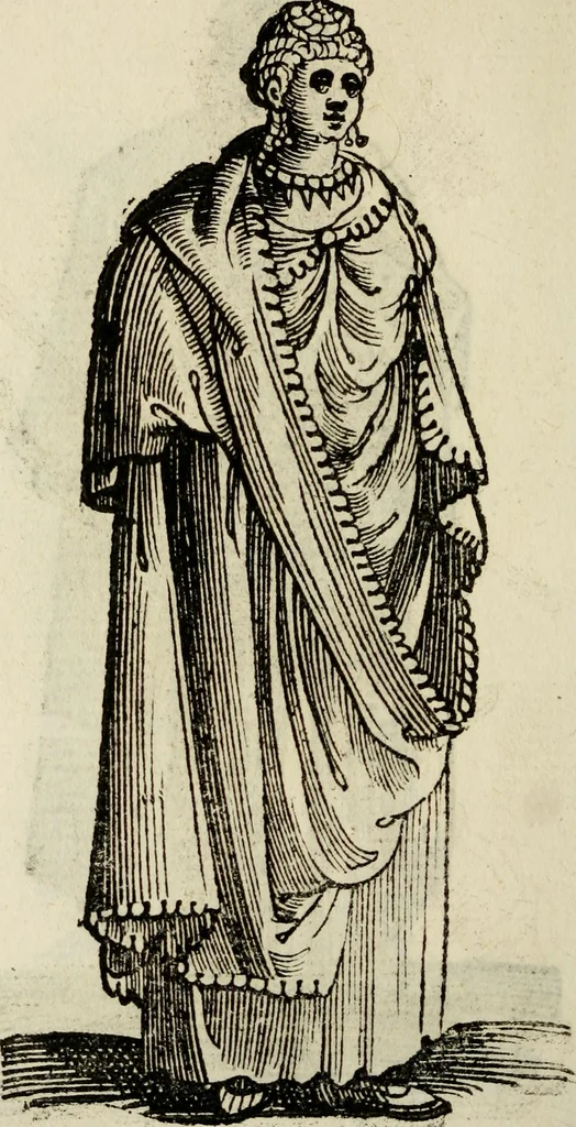 An illustration from Habiti antichi;, 1664, leaf 387