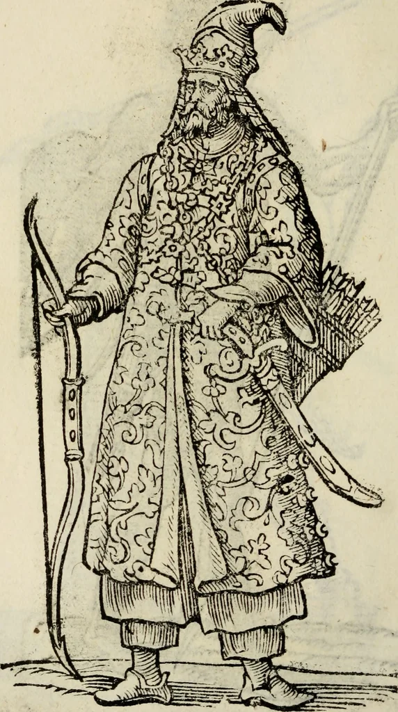 An illustration from Habiti antichi;, 1664, leaf 391
