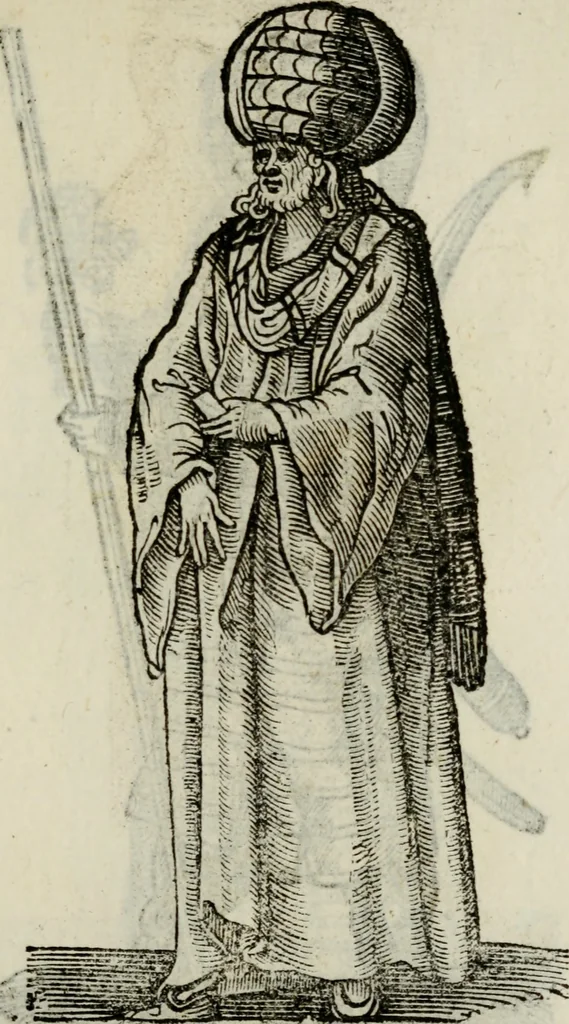 An illustration from Habiti antichi;, 1664, leaf 400