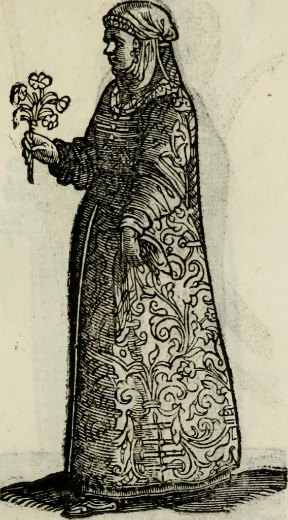 An illustration from Habiti antichi;, 1664, leaf 402