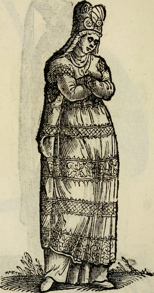 An illustration from Habiti antichi;, 1664, leaf 407