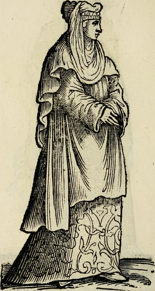 An illustration from Habiti antichi;, 1664, leaf 411
