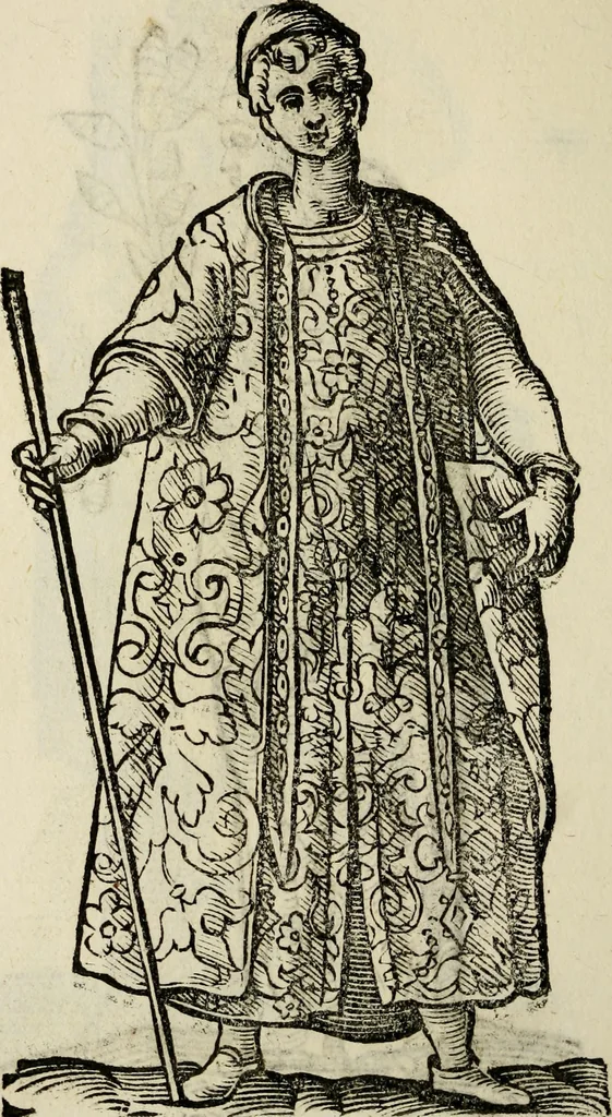 An illustration from Habiti antichi;, 1664, leaf 421