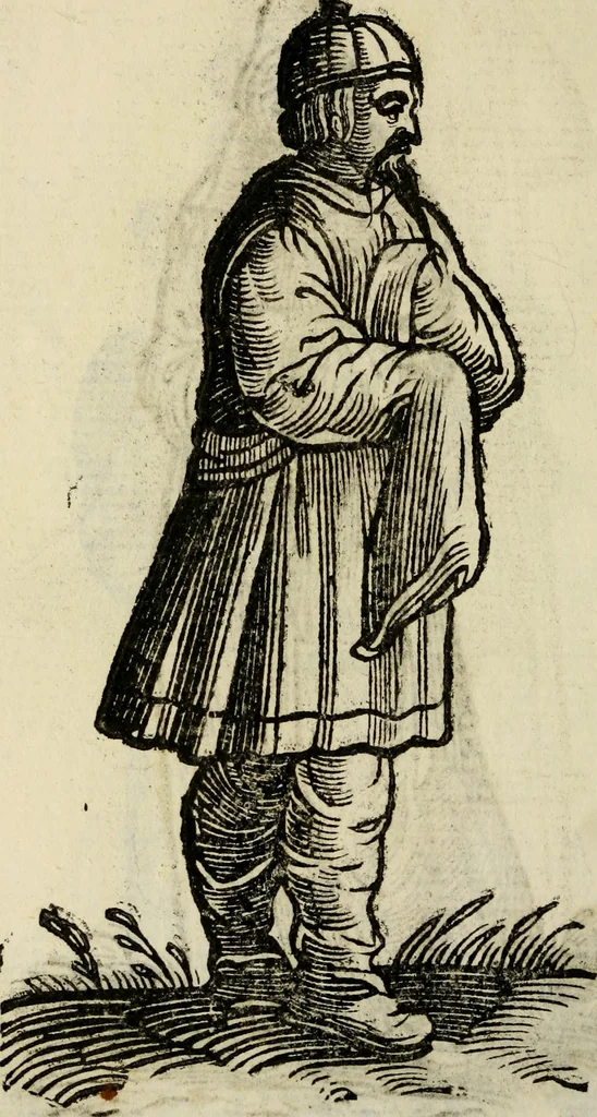 An illustration from Habiti antichi;, 1664, leaf 425
