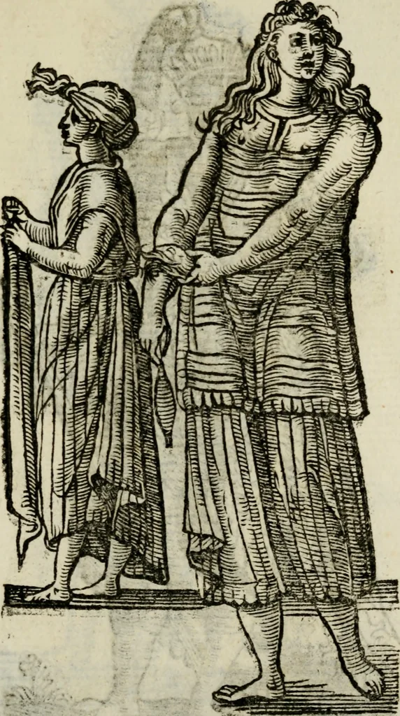 An illustration from Habiti antichi;, 1664, leaf 430