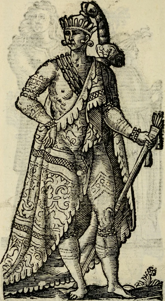An illustration from Habiti antichi;, 1664, leaf 431
