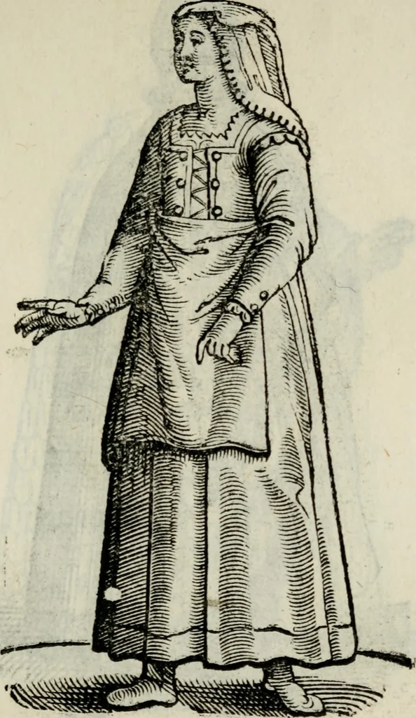 An illustration from Habiti antichi;, 1664, leaf 48