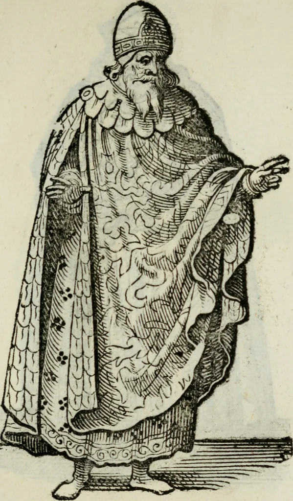 An illustration from Habiti antichi;, 1664, leaf 50