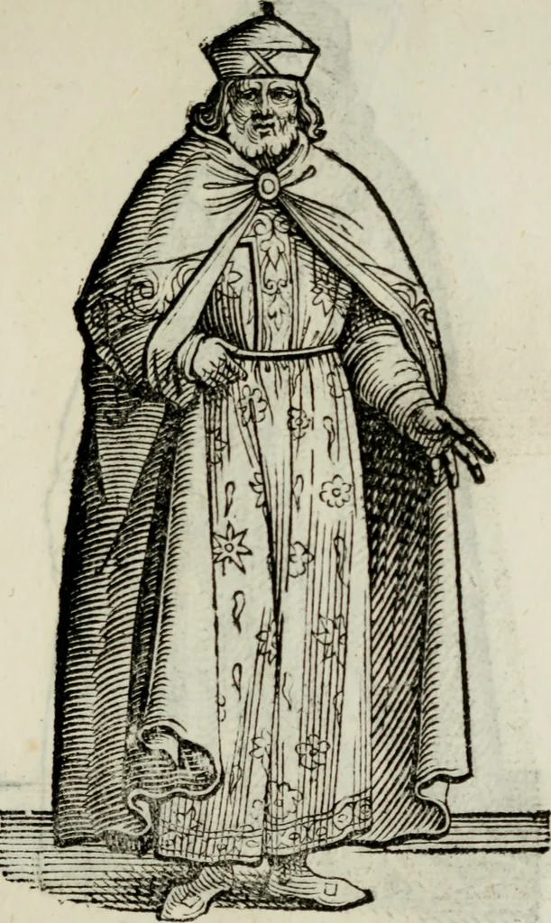 An illustration from Habiti antichi;, 1664, leaf 52