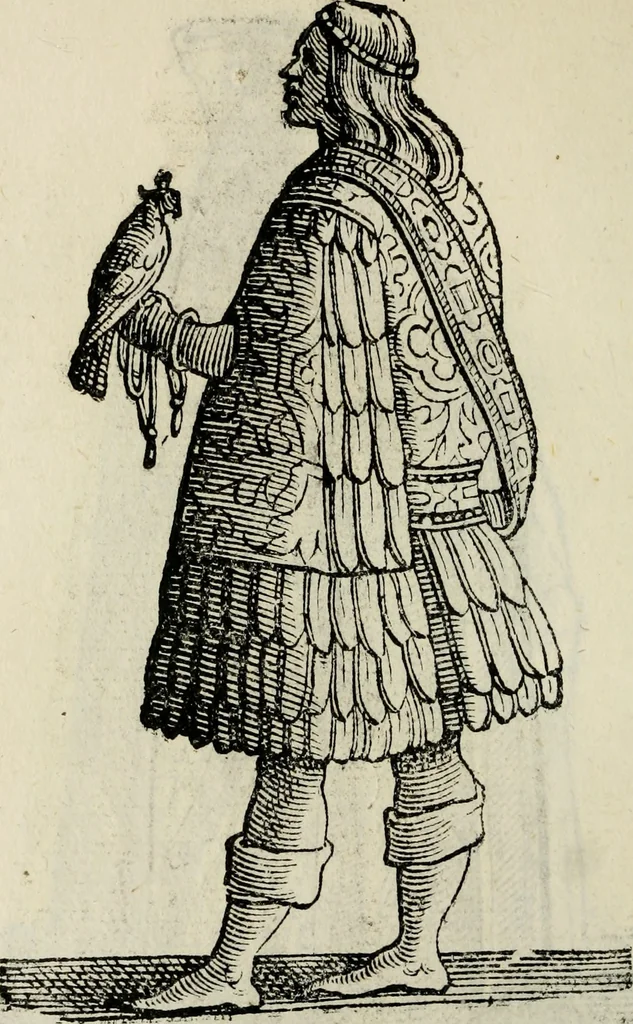 An illustration from Habiti antichi;, 1664, leaf 55