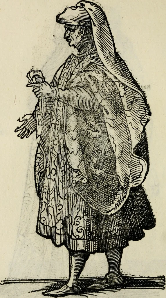 An illustration from Habiti antichi;, 1664, leaf 57