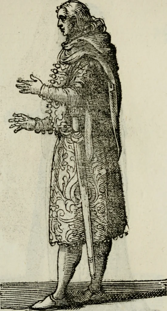 An illustration from Habiti antichi;, 1664, leaf 58