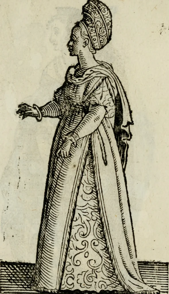 An illustration from Habiti antichi;, 1664, leaf 60