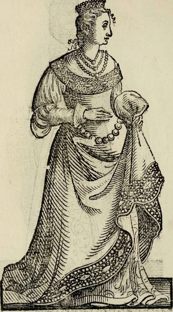 An illustration from Habiti antichi;, 1664, leaf 61