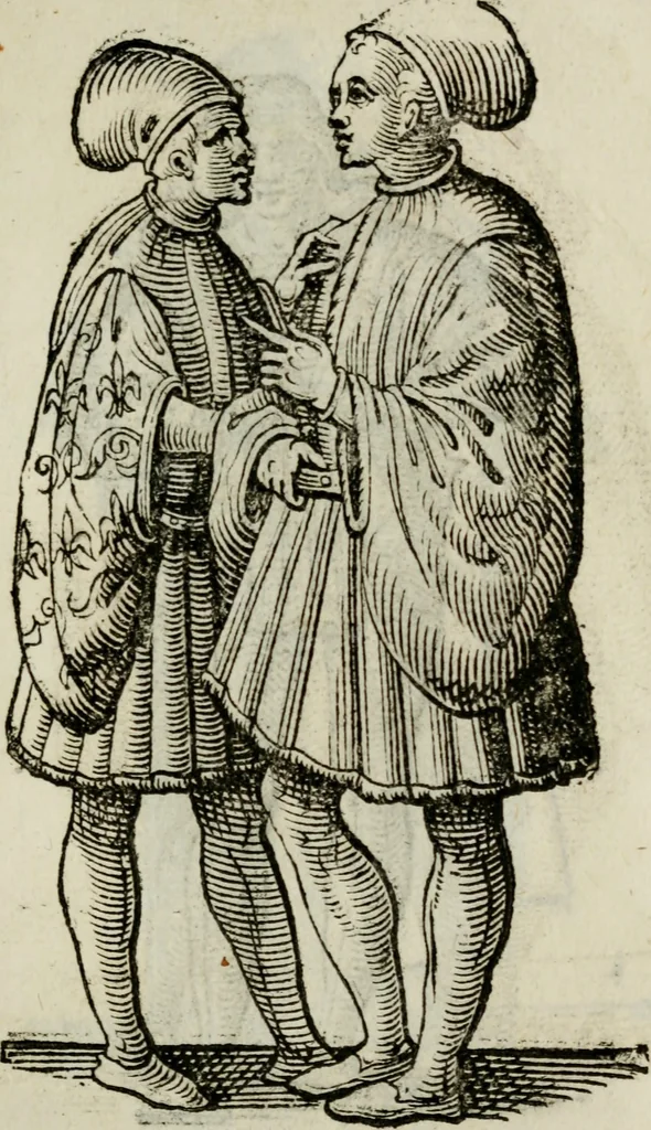 An illustration from Habiti antichi;, 1664, leaf 64