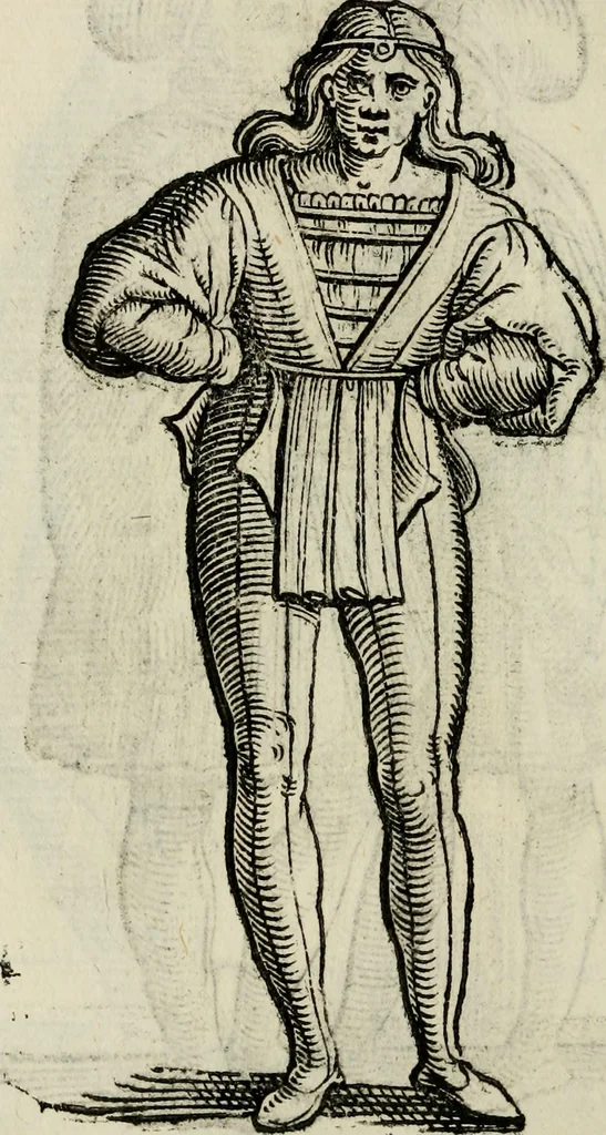 An illustration from Habiti antichi;, 1664, leaf 65