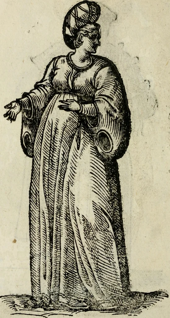 An illustration from Habiti antichi;, 1664, leaf 67