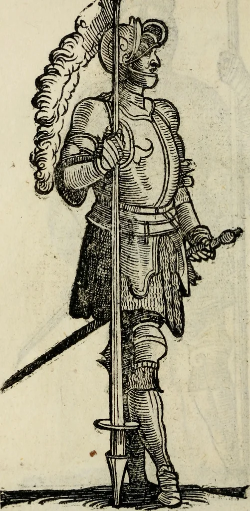 An illustration from Habiti antichi;, 1664, leaf 71