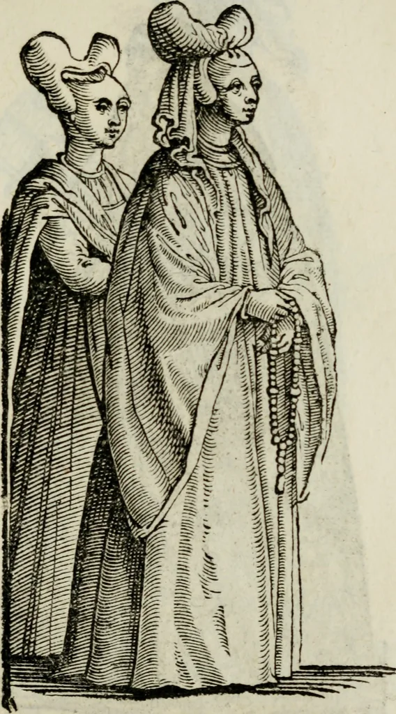 An illustration from Habiti antichi;, 1664, leaf 72