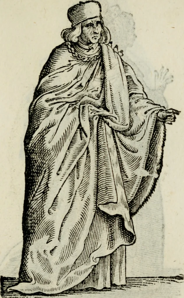 An illustration from Habiti antichi;, 1664, leaf 76