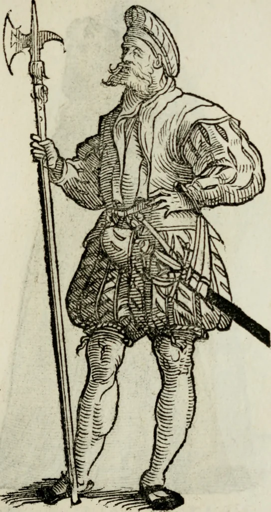 An illustration from Habiti antichi;, 1664, leaf 86