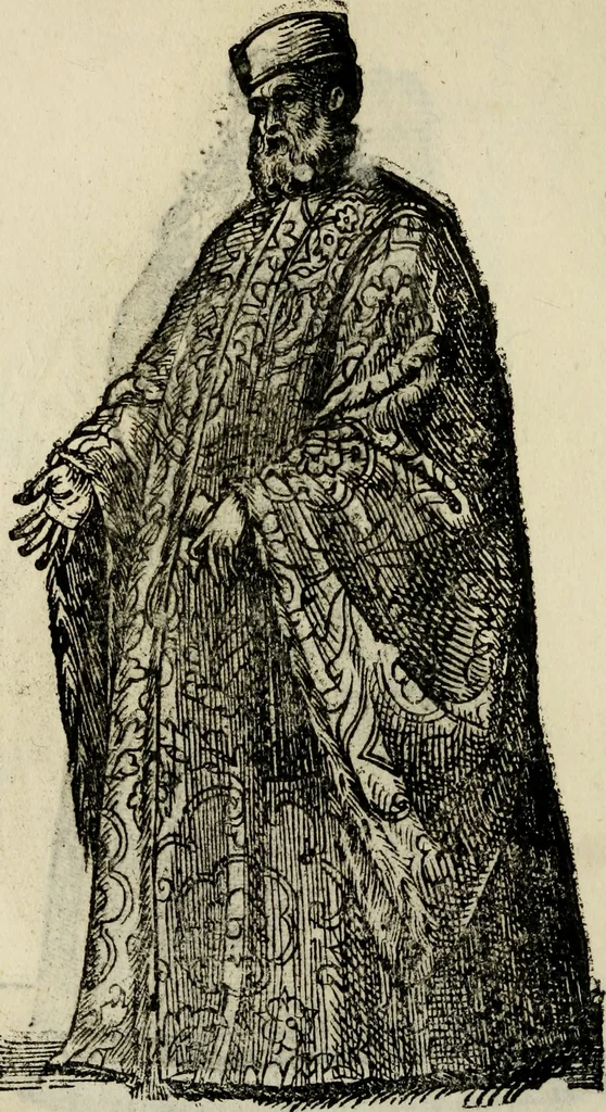 An illustration from Habiti antichi;, 1664, leaf 89