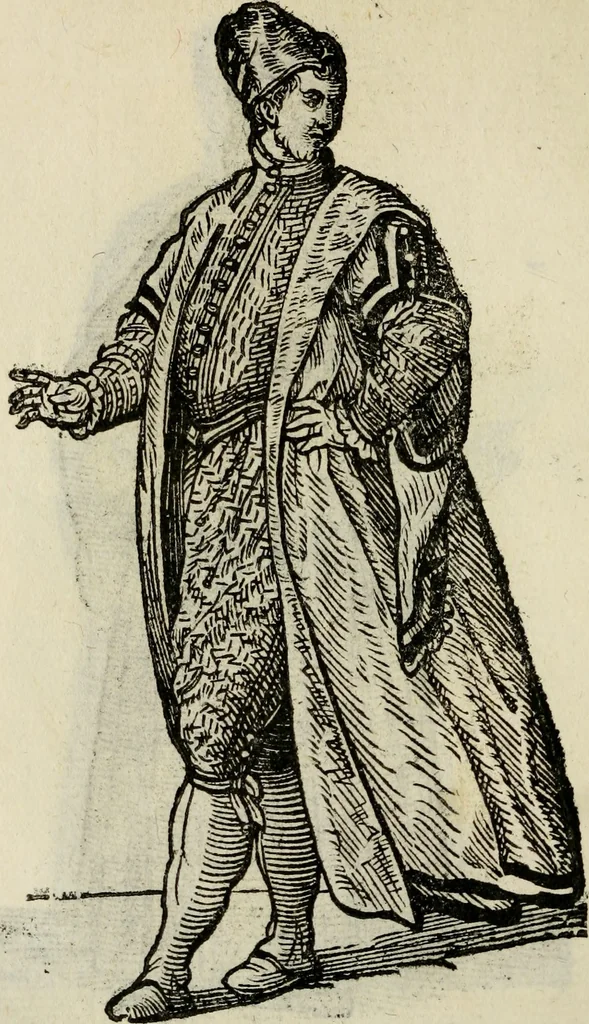 An illustration from Habiti antichi;, 1664, leaf 95
